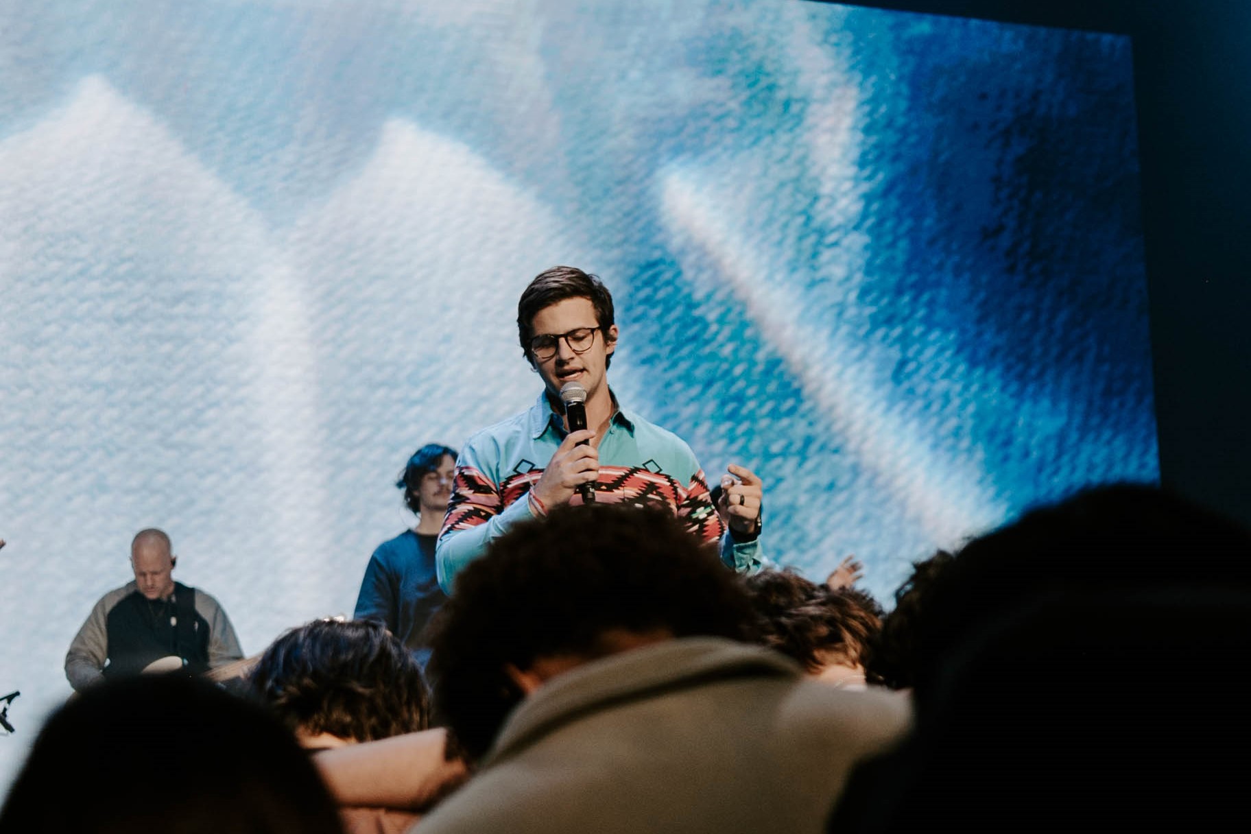 youth hanging out and having fun together in community